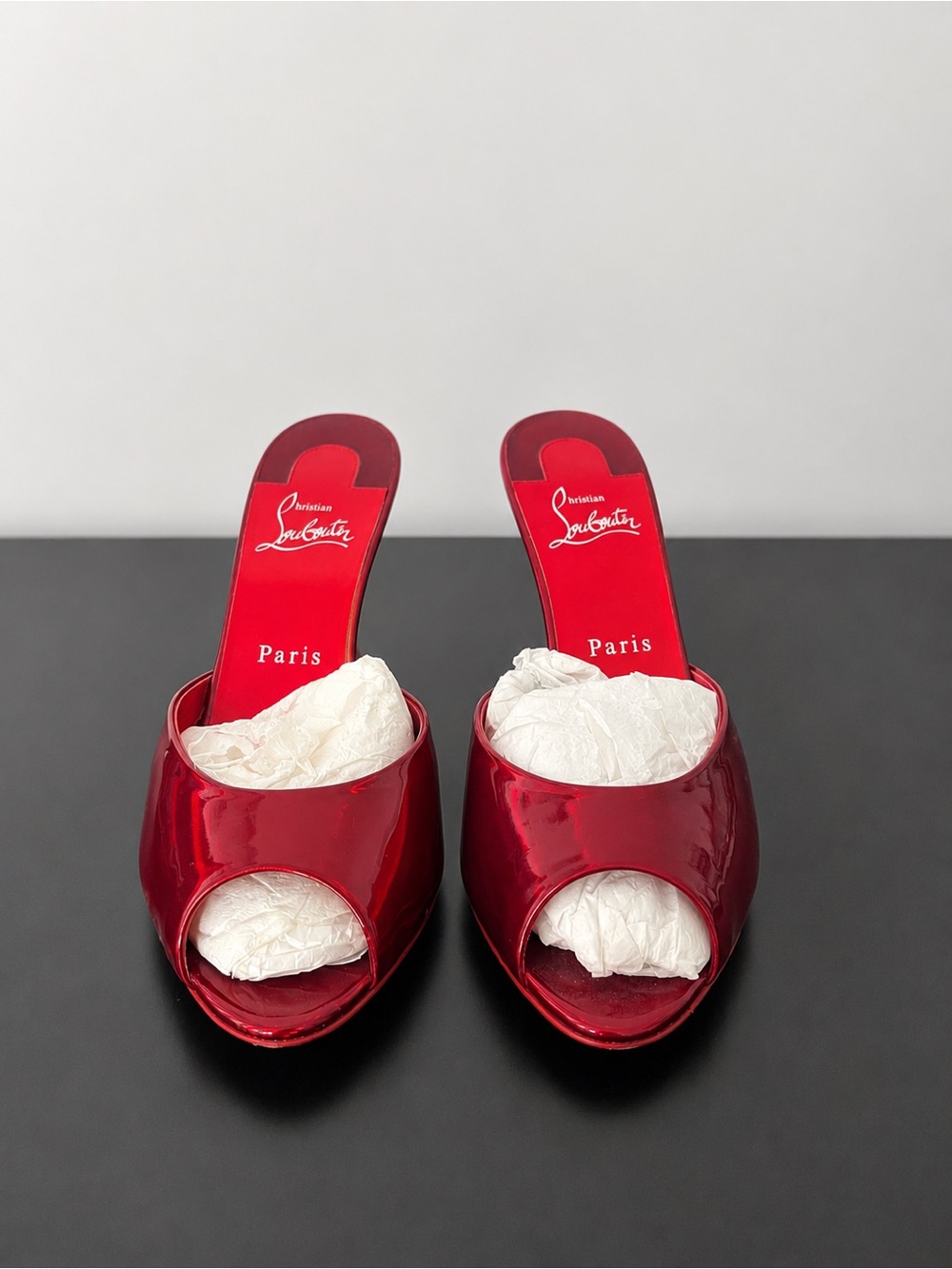 Christian Louboutin Me Dolly Patent Red 38.5